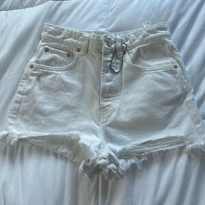Zara White Shorts